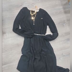 NWT Brand:‎ Leia N Co. Product: Black Long Sleeve Pleat Dress Size S